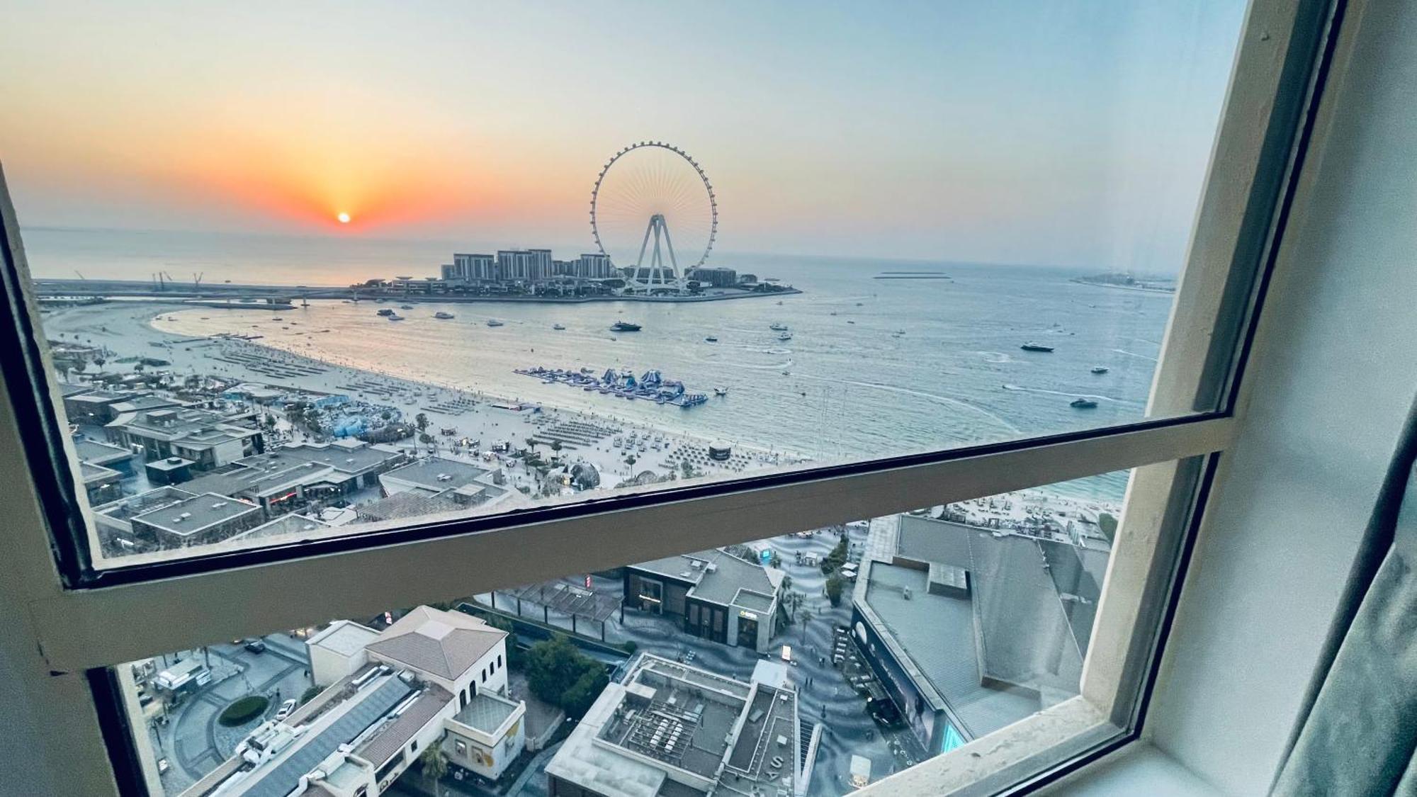 Jbr Beachfront Luxe Apartment All Rooms Sea Facing Dubai Exterior foto